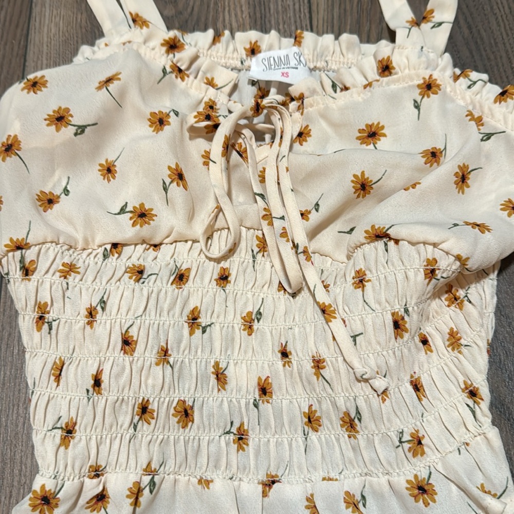 Sunflower Tank Top